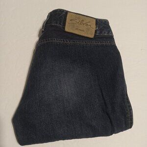 Silver Jeans Women's Low Rise No Back Pocket Jeans Size 26